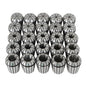 Solid Spare 25 Pcs Collet Set ER32 Collet Chuck 1/16 inch-3/4 inch Holder Spring Collet New