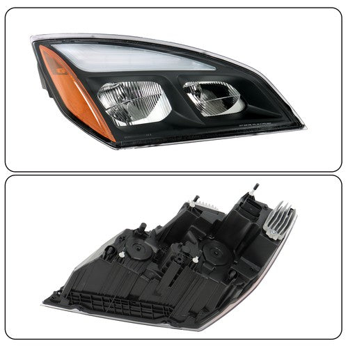 Solid Spare For Freightliner Cascadia P4 2018+ NEWER Headlight Lamp LED - RIGHT Passenger