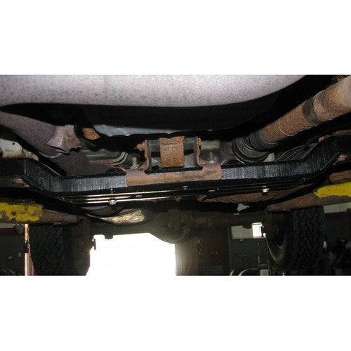 Solid Spare For Jeep Grand Cherokee WJ 99-04 Transmission Crossmember Skid Plate Guard Black