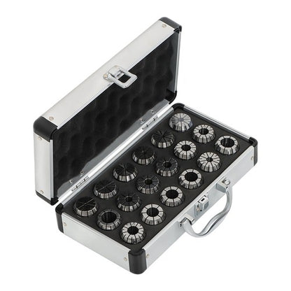 Solid Spare 18 Piece Super Precision ER32 Collet Set Sizes 3/32'' To 25/32''.0002" CNC