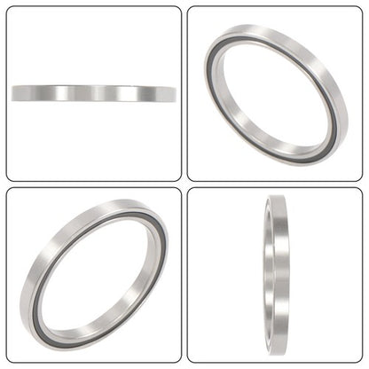 Solid Spare 10 Pack 6710-2RS Deep Groove Ball Bearings 50x62x6mm, Chrome Steel Rubber Seals