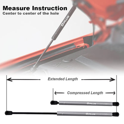 Solid Spare FITS 97-06 JEEP WRANGLER TJ REAR GLASS LIFT SUPPORTS SHOCKS STRUTS ARMS PROPS