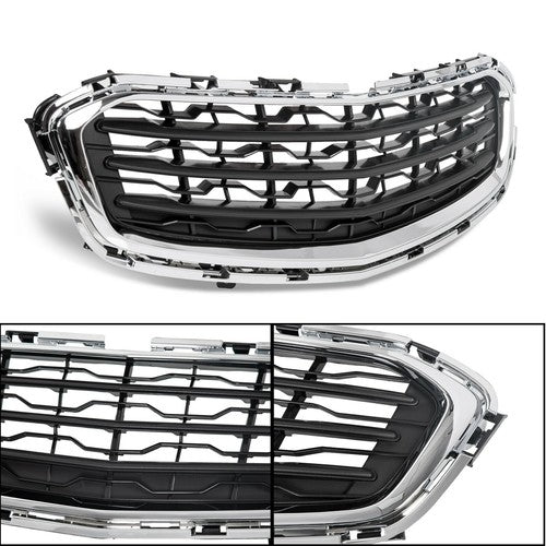 Solid Spare Chrome Front Lower Grille Grill For 2015 Chevrolet Cruze 2016 Cruze Limited