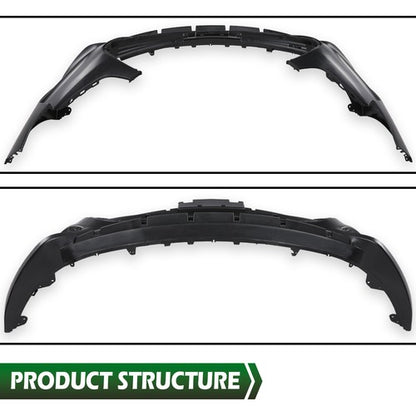 Solid Spare Fit For 2013-2017 Hyundai Veloster Turbo Front Bumper Cover Fascia NEW
