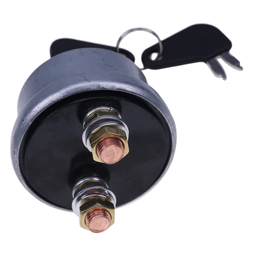Solid Spare Master Disconnect 7N0718 7N-0718 Ignition Switch W/ 2 keys For Caterpillar Cat