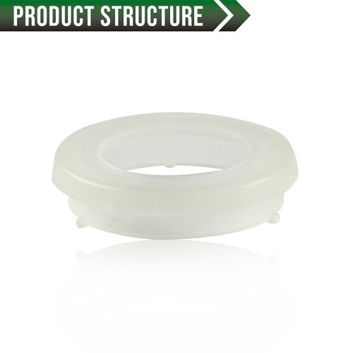 Solid Spare Fit For 2019-2021 Ford Ranger Pickup Ignition Bezel Trim Ring -Glow In The Dark