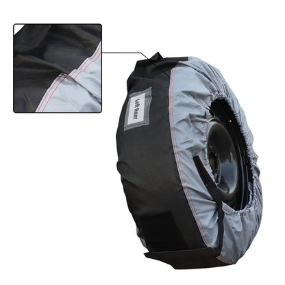 Solid Spare For Black 420D And Black 600D Cases+Tyre 4Pcs Bags Car Cover With Handheld Tyre