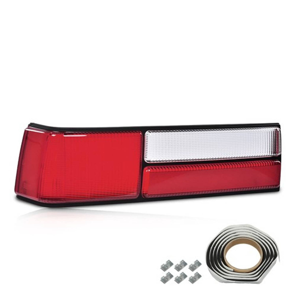 Solid Spare Rear Tail Light Brake Lamp Lens Fit For 1987-1993 Ford Mustang Left Side