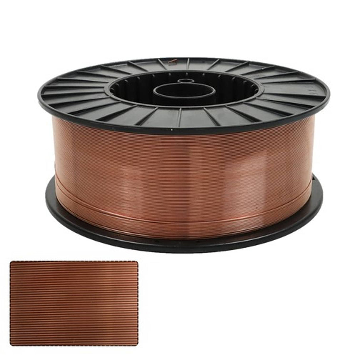 Solid Spare ER70S-6 .045 Inch (1.2mm) 44 lbs Mild Steel Mig Welding Wire 1 Roll New