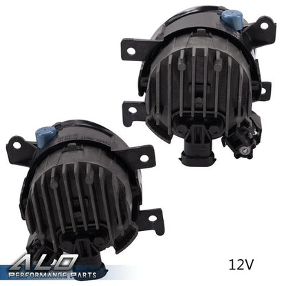 Solid Spare Fit For 2014-2018 Infiniti Q50 Q60 QX50 QX60 QX80 Pair Clear Front LED Fog