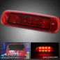Solid Spare Fit For 97-01 Jeep Cherokee LED 3rd Third Brake Tail Light Cargo Lamp Red