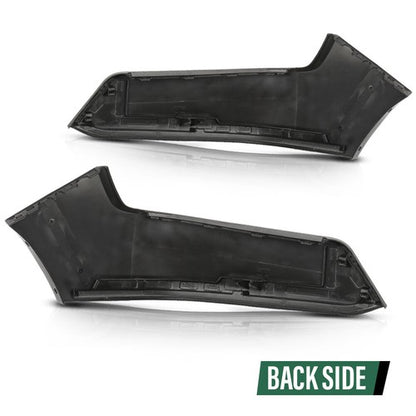 Solid Spare 2pcs Front Upper Bumper End Fit For 2019-2024 Ram 1500 68403910AE 68403911AE