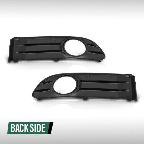 Solid Spare Fog Light Cover Bezel Trim Left+Right Side Fit For 2008-2012 Volvo S40 V50 S50