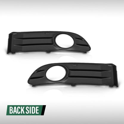 Solid Spare Fog Light Cover Bezel Trim Left+Right Side Fit For 2008-2012 Volvo S40 V50 S50