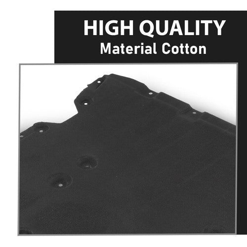 Solid Spare Fit For 2018-2023 BMW X3 X4 Front Engine Splash Shield Under Cover 51757417386