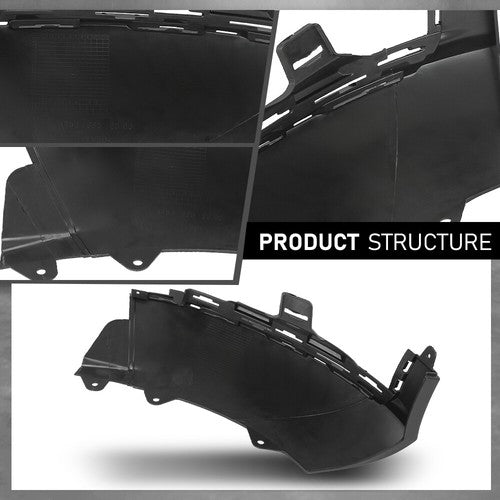Solid Spare Front Bumper Right Lower Trim Fit For 16-22 Mercedes-Benz GLC X253 A2538858000