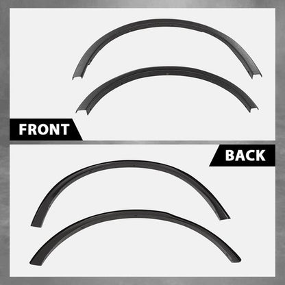 Solid Spare Fit For 2015 2016 2017 2018 2019 Subaru Outback Fender Flare Wheel Arch Molding
