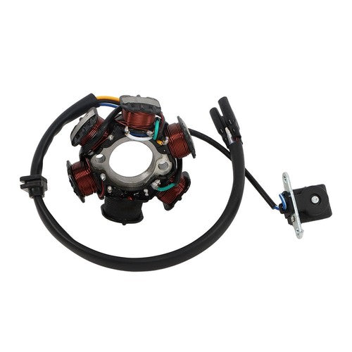 Solid Spare 6 Coil Pole Magneto Flywheel Stator 50cc 70cc 110cc 125cc PIT Quad Dirt Bike ATV