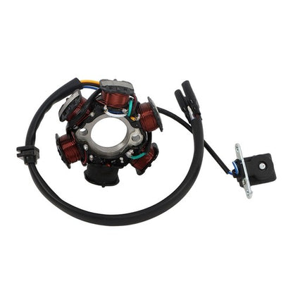 Solid Spare 6 Coil Pole Magneto Flywheel Stator 50cc 70cc 110cc 125cc PIT Quad Dirt Bike ATV