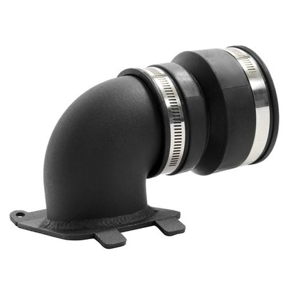 Solid Spare Aluminium Belt Box Snorkel Adapter Elbow For Polaris RZR XP/XP4 Turbo 2016-2018
