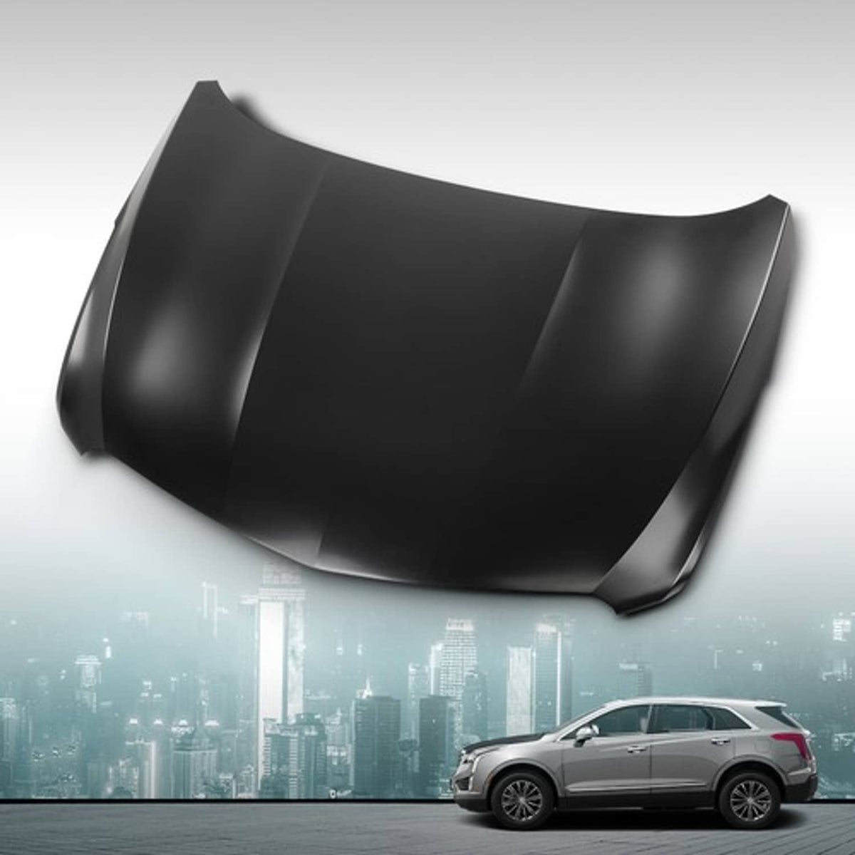 Solid Spare Hood Fit For 2017 2018 2019 2020 2021 2022 2023 2024 2025 2026 Cadillac XT5