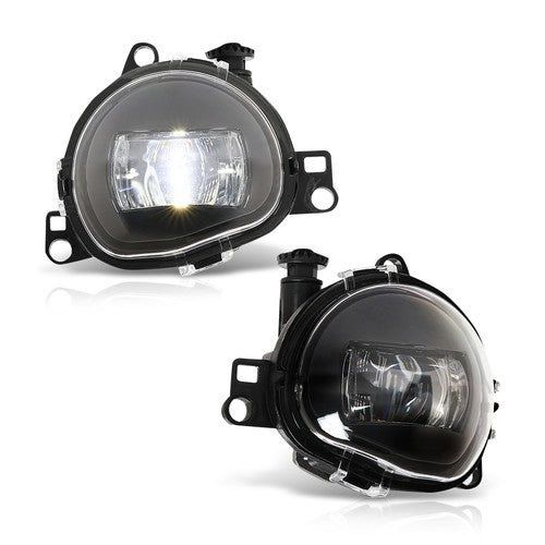Solid Spare Fit For 2020-2024 Volvo C40 S90 V90 XC XC40 Fog Lights Driving Lamps Left+Right