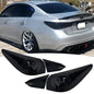 Fit 2018-2023 INFINITI Q50 Skyline V37 400R Style Smoke LED Tail Lights Lamps
