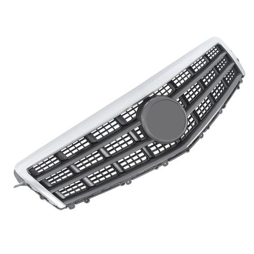 Solid Spare Plastic Front Bumper Upper Grille Gray New Fit For Cadillac ATS 2013-2014