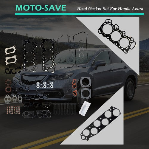 Solid Spare Head Gasket Bolts Set Fit For 09-17 Acura 08-17 Honda Accord J35Y1 J35A7