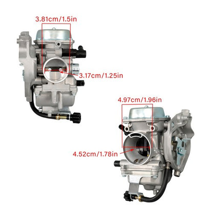 Solid Spare For Kawasaki KEF300A 1995-2000 KEF300B 2000-2003 Carburetor Kit