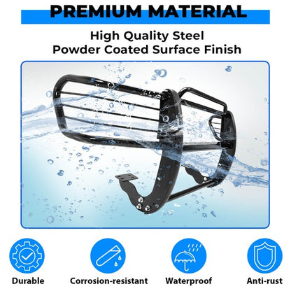 Solid Spare Brush Grille Guard Bumper Push Bar For Toyota 4 Runner 96-98 For Tacoma 98-00
