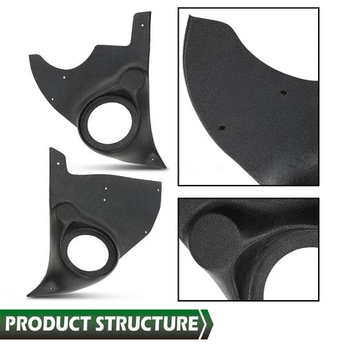 Solid Spare Speaker Kick Panels Fit For 73-87 Chevy GMC Pickup Truck Jimmy Blazer Suburban