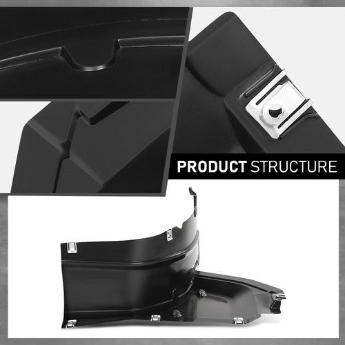 Solid Spare Front Fender Liner Splash Shield Left Side Fit For 2015-2018 Audi Q3 Quattro