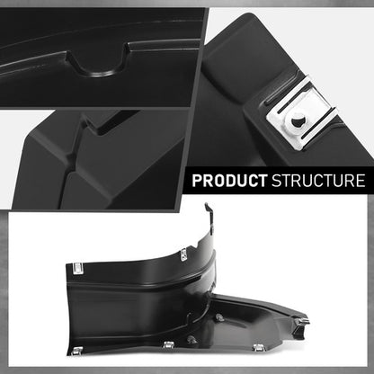 Solid Spare Front Fender Liner Splash Shield Left Side Fit For 2015-2018 Audi Q3 Quattro