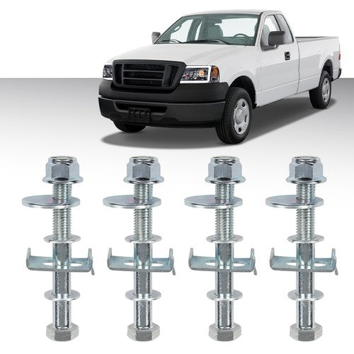 Solid Spare Fit For 04-08 21-23 Ford F150 Front Adjustable Alignment Camber Caster Cam Bolts