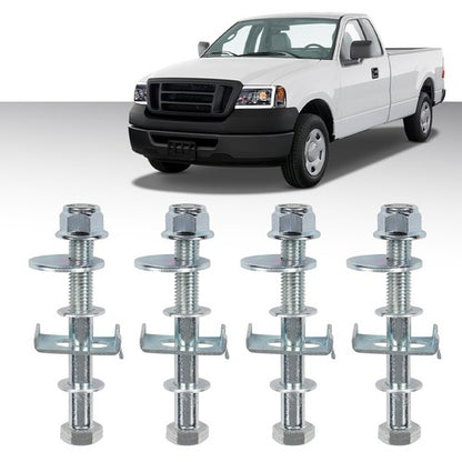 Solid Spare Fit For 04-08 21-23 Ford F150 Front Adjustable Alignment Camber Caster Cam Bolts