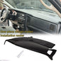 Solid Spare One Piece Molded Dash Cover For 02-05 Dodge Ram 1500 2500 3500 in Textured Black