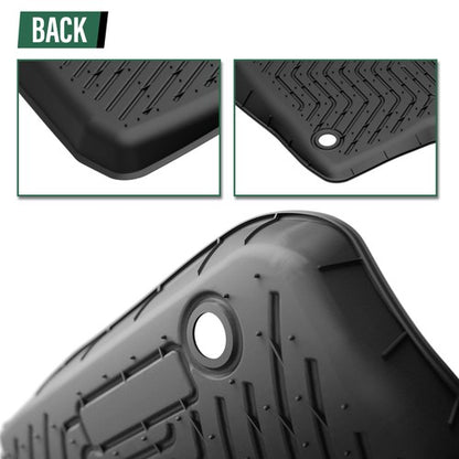 Solid Spare Fit For 2016-2019 Chevrolet Cruze All Weather TPE Floor Mats Protection Liners