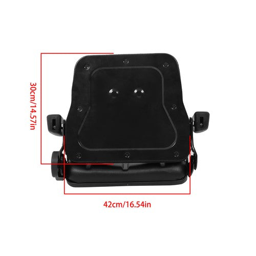 Solid Spare Tractor Forklift Universal Seat Foldable slide rail with resilient safety belt