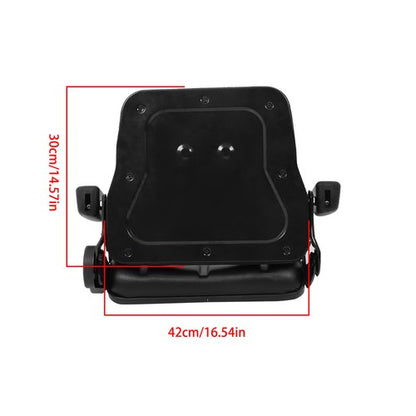 Solid Spare Tractor Forklift Universal Seat Foldable slide rail with resilient safety belt