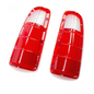 Solid Spare For 1972-1980 Dodge Truck / Plymouth Power Wagon Tail Light Lens Only Pair LH RH