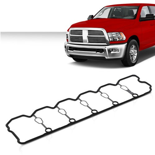 Solid Spare Fit For 98-02 Dodge Ram Freightliner 5.9L Pump Valve Cover Gasket Seal Black