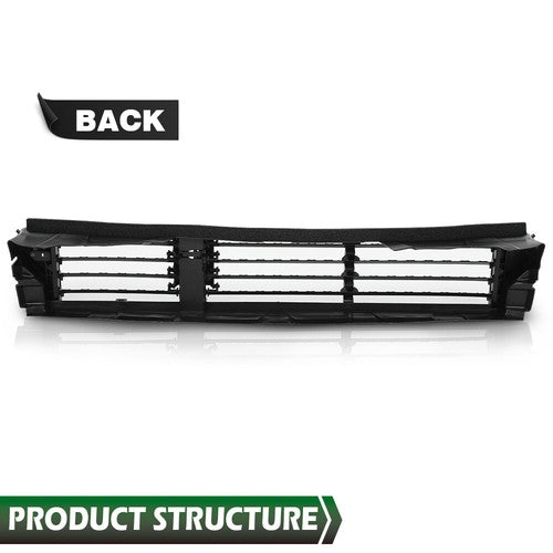 Solid Spare Fit For 2021-2022 Nissan Rogue Radiator Grille Shutter 214216RR0A NI1206107