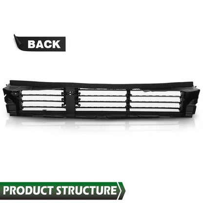 Solid Spare Fit For 2021-2022 Nissan Rogue Radiator Grille Shutter 214216RR0A NI1206107