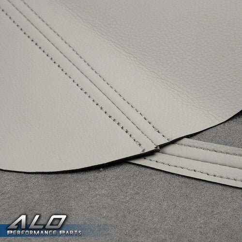 Solid Spare Fit For 2009-2015 Honda Pilot Center Console Lid Armrest Cover Leather Gray