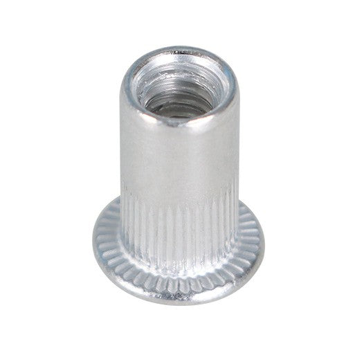 Solid Spare 100 Pack 10-24 Aluminum Flange Nutserts Rivet Nut Rivnut Nutsert