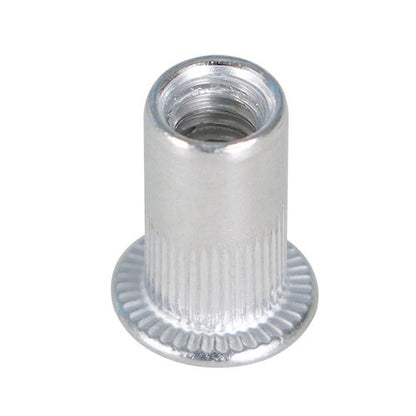 Solid Spare 100 Pack 10-24 Aluminum Flange Nutserts Rivet Nut Rivnut Nutsert