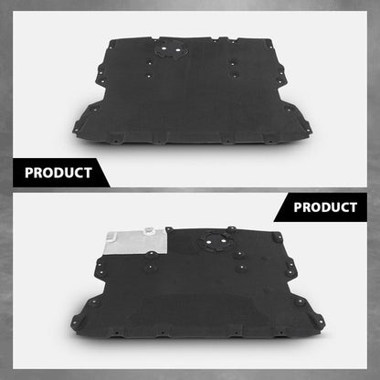 Solid Spare Fit For 2018-2023 BMW X3 X4 Front Engine Splash Shield Under Cover 51757417386