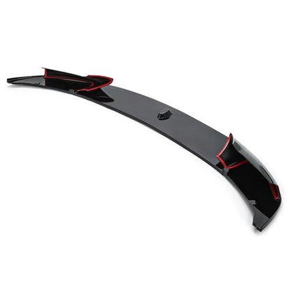 Solid Spare Front Bumper Lip splittle For 11-16 BMW F10 535i 528i 550i M Sport Carbon Fiber
