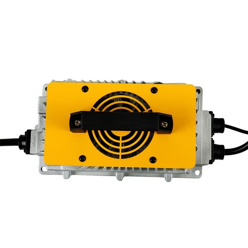 Solid Spare 48V 18A Charger With Triangular Plug Waterproof Fit For EZGO RXV &TXT Golf Cart